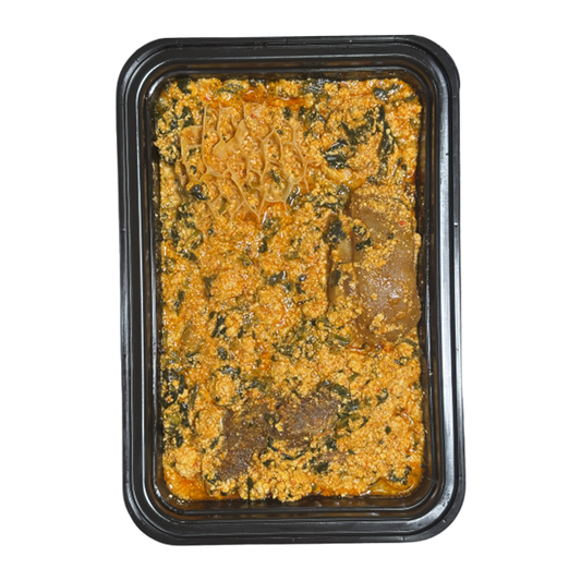 Efo Elegusi (Melon Seed Soup) Bowl