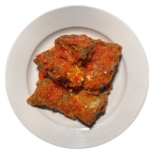 Stewed Sauté Fish (Tilapia or Croaker Fish)